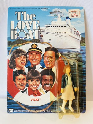 Vintage The Love Boat Vicki Figure 3.75'' Mego Corp 1981 Cruise Ship Original Pkg
