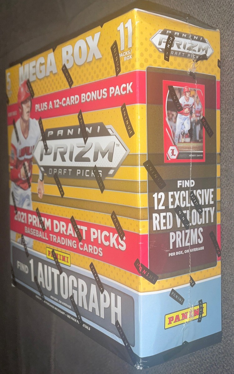 Es Panini 2021 Prizm Draft Picks Baseball Mega Box Trading Cards