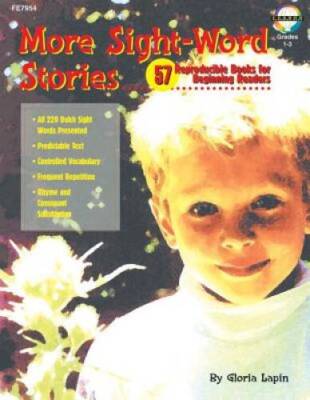 More Sight Word Stories: 57 Reproducible Books for Beginning Readers - GOOD