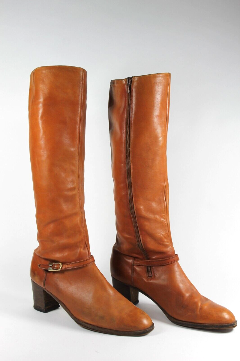 Women's boots leather boots Peter Kaiser size TRUE VINTAGE 90s women's  boots