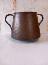 Antique Copper Cauldron/planter/ Pot Farmhouse Kitchen   Copperware Circa1800s