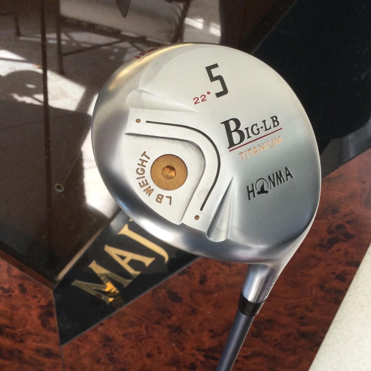 HONMA BIG-LB TITANIUM⭐️⭐️⭐️⭐️⭐️!! NEW - Honma 2-Star BIG-LB #5 22° Flex R - Titanium Fairway