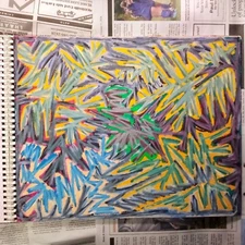 Drawing 11X14" Oil Pastel on Paper