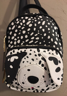 Betsy Johnson Dalmation Bag Dalmatian Black White Polka Dot Dot Spot Betsey Johnson  main image 4
