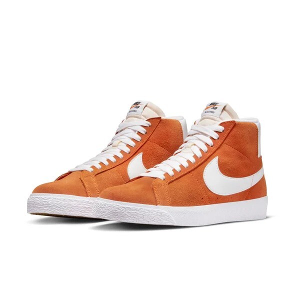 SALE NIKE SB ZOOM BLAZER MID SAFETY ORANGE WHITE 864349 800 SIZE NEW  MENS