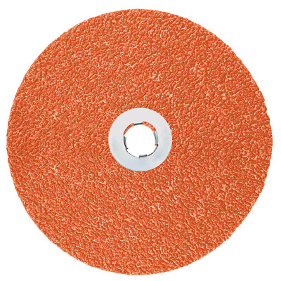 3M Fibre Disc 787C, 80+, 4-1/2 in x 7/8 in, Die 450E, 25/Bag