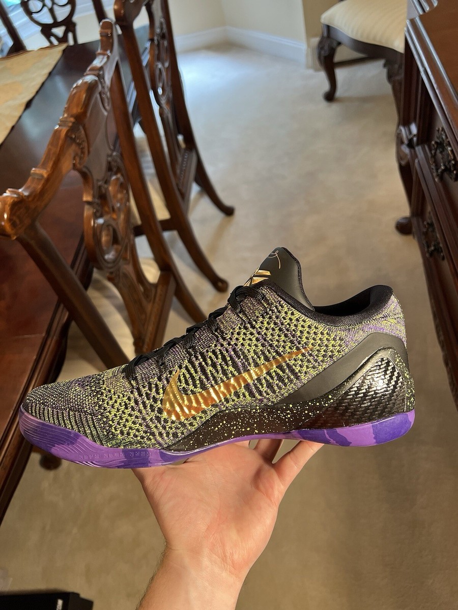 Nike Kobe IX 9 Elite Low Mamba Moment 677992-998 SZ 12 DS