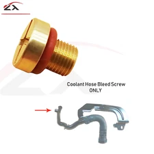 BRASS Engine Coolant Hose Bleed Screw Plug For 2010-2013 Range Rover Sport