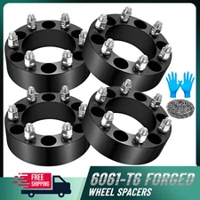 4PCS 2" 6x5.5 Wheel Spacers M12x1.5 For Chevy Colorado GMC Canyon
