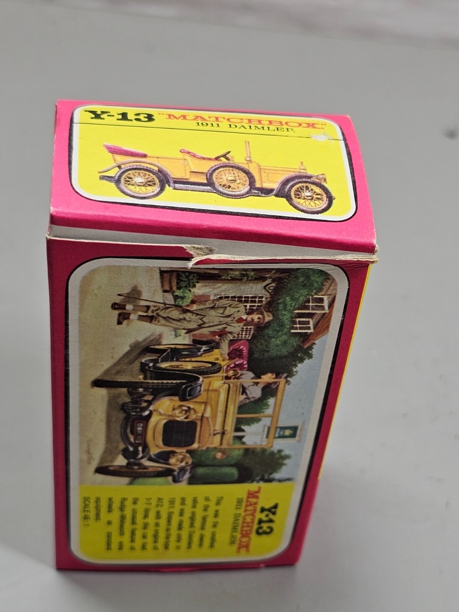 Vintage Lesney Matchbox Y-13 Models of Yesteryear 1911 Daimler