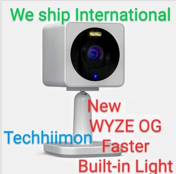 WYZE CAM OG SECURITY PET BABY STARLIGHT CAMERA FASTER THAN V3 BUILT-IN LIGHT NEW-image