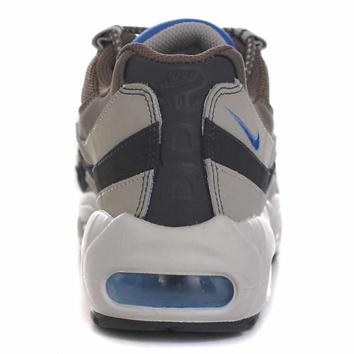 Size 11.5 Men Air Max 95 NikeShoes 609048 203 Brown Tan Black Blue - Picture 7 of 8