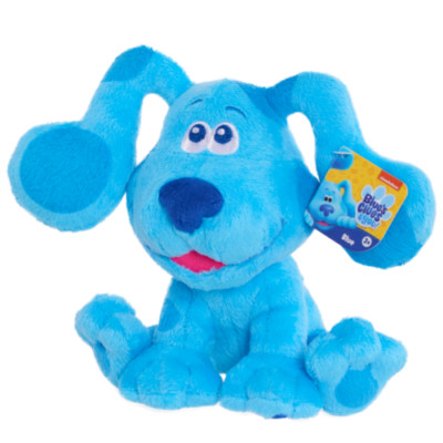 ''Blue's Clues & You Sitzsack Plüsch - blau - 7 Zoll - Nickelodeon - neu mit Etikett''