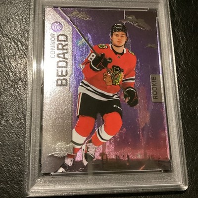 CONNOR BEDARD 2023 METAL UNIVERSE ROOKIE RC #198 PSA 7 NM