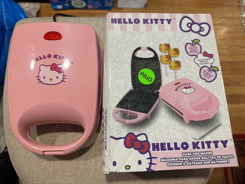 Hello Kitty Cake Pop Maker W/Box - Tested & Working - Read Desc