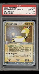 Ampharos ex 89/97 EX Dragon Holo Ultra Rare