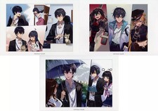 GENGA Original Illustration Board  3-Piece Set 365x258mm Art Collection