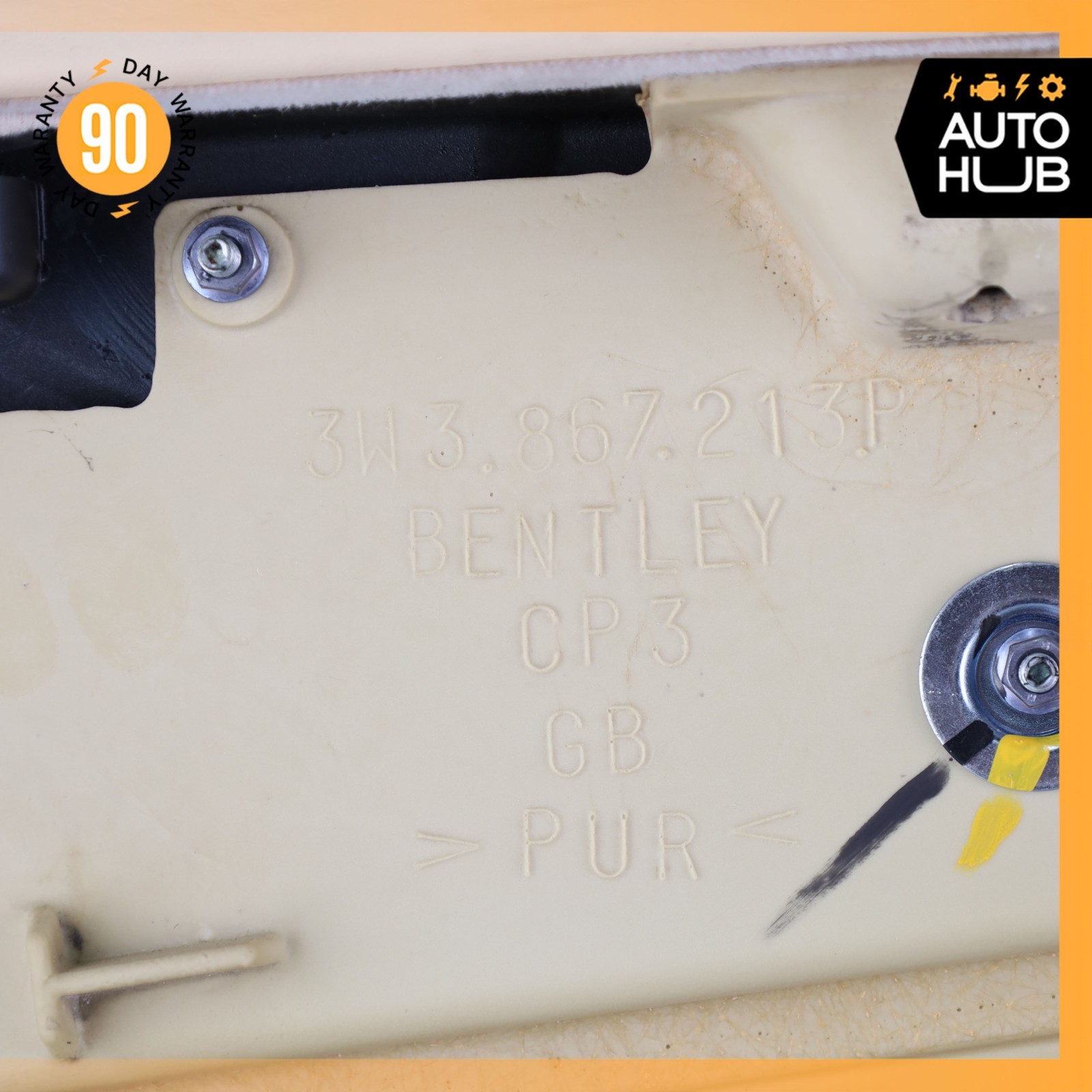 07-11 Bentley Continental GTC Left Driver Side Interior Door Panel OEM 19k