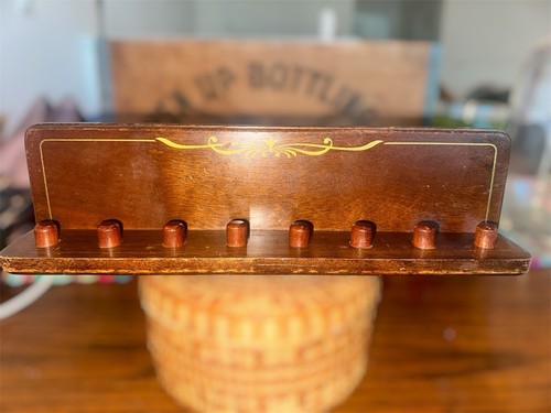 Avon Ladies Of America Thimble Wood “Display Rack ONLY”