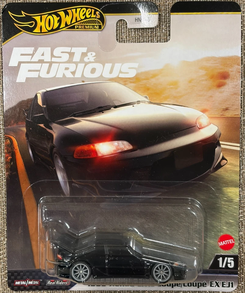 Hot Wheels Fast & Furious 2025, Honda Civic 1993 cupé EX EJ1, ¡envío gratuito! Foto 2 de 4
