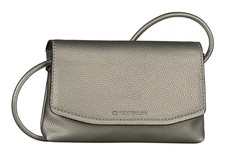 TOM TAILOR Rissa Flap Bag No Zip XS Umhängetasche Tasche Metallic Grey grau Neu