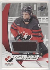 2019 Upper Deck Team Canada Juniors Jersey Rebecca Johnston #40 z6b