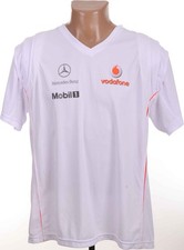 FORMULA 1 F1 VODAFONE MCLAREN MERCEDES 2007/2008 TEAM SHIRT SIZE L HAMILTON ERA