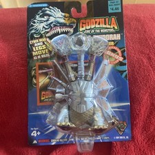 Trendmasters Godzilla Monsters Mecha-Ghidorah Wind-Up Walker 1994 NEW Reduced