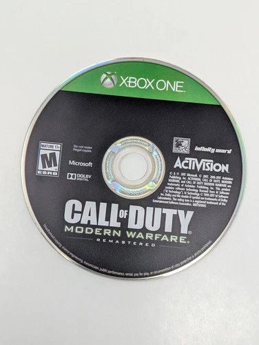 Call of Duty: Modern Warefare - Remastered - Microsoft Xbox One - Disc Only