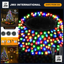 300 LED Christmas Lights 108FT, Waterproof String Lights with Timer, 8 Modes, In