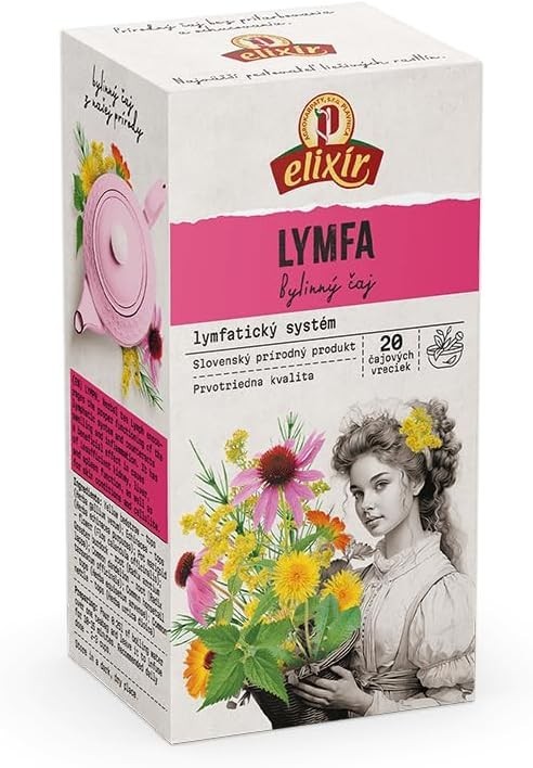 Lymph Herbal Tea for Lymphatic System | Natural Herbal Tea (20 Tea Bags 40g)