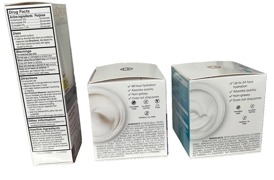 L'Oreal Paris Age Defense 55, Collagen Filler, and Hydra Renewal | SET NEW - Image 3 of 4