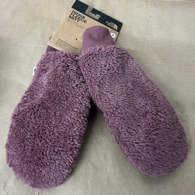 NWT The North Face Mittens Ginger Ridge Fleece Mitt Snow Camp wild ginger medium