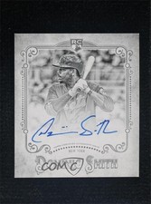 2018 Topps Gypsy Queen Mini Rookie Black & White 31/50 Dominic Smith Auto ht2