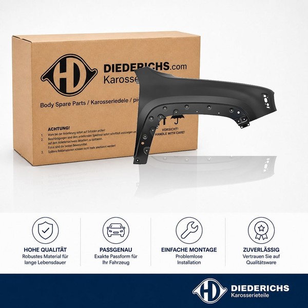 KotflÜGel Vorne Rechts Diederichs 2660006 FÜR Jeep Fender SeitenflÜGel-image