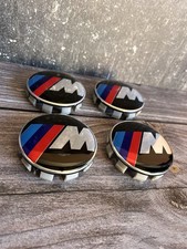 Set Bmw 68mm Wheel Center Hub Caps Logo Badge Emblem Rim Hubcaps Emblem M Sport