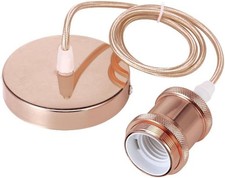 Vintage Mini Pendant Light Cord Kit Industria...