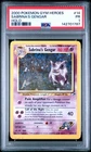PSA 1 Sabrina's Gengar 14/132 2000 Gym Heroes Holo Rare Pokemon Card SWIRL