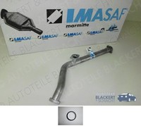 Imasaf Aupuff Frontrohr Links für Mercedes SL + Coupe (R107/C107) 380 SL
