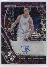 2021 Panini Prizm Draft Picks Purple Circles 11/30 Vrenz Bleijenbergh Auto 5xx