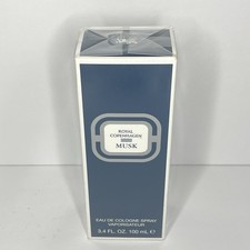 ROYAL COPENHAGEN MUSK EAU DE COLOGNE SPRAY FOR MEN 3.4 Oz / 100 ml NEW SEALED
