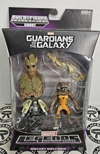 Marvel Legends Infinite Series Guardians Of The Galaxy Rocket Raccoon BAF Groot