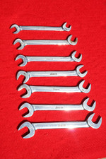 Snap-on Vsms 5210-5217 Missing 5216 Metric 4-way Angle Wrench Lot Usa - 7 Pcs