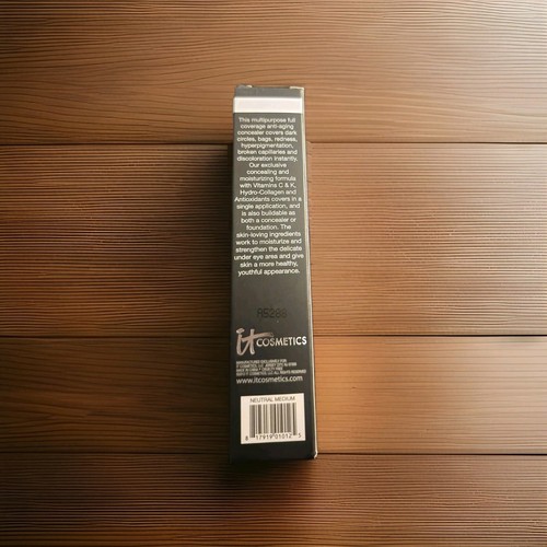 IT COSMETICS BYE BYE UNDER EYE CONCEALER NEUTRAL MEDIUM 1 oz *New In BOX* - Picture 3 of 5