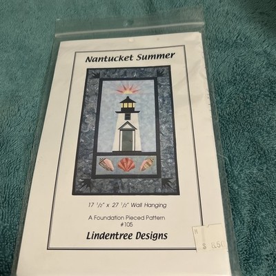 Linden Tree Designs Nantucket Summer Wall Hanging Pattern