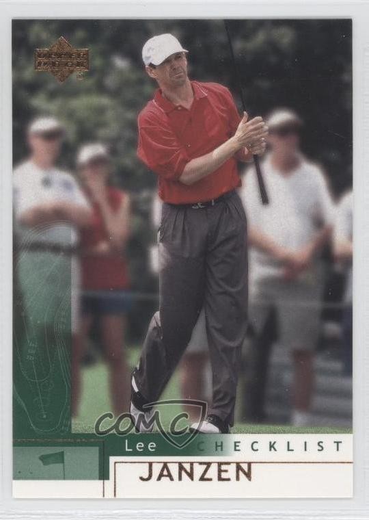 2002 Upper Deck Checklist Lee Janzen Checklist #129 0w8