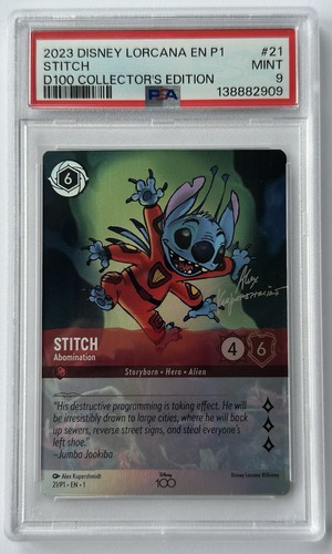 Stitch - Abomination graded PSA 9 for sale on eBay