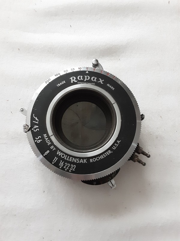Wollensak Rapax Shutter. Works. Please read for shipping refund