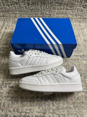 Größe 7 - adidas Samba XLG Triple White JI3194