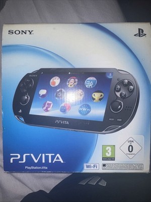 Sony PlayStation Vita PCH-1004 Crystal Black Konsole WiFi
